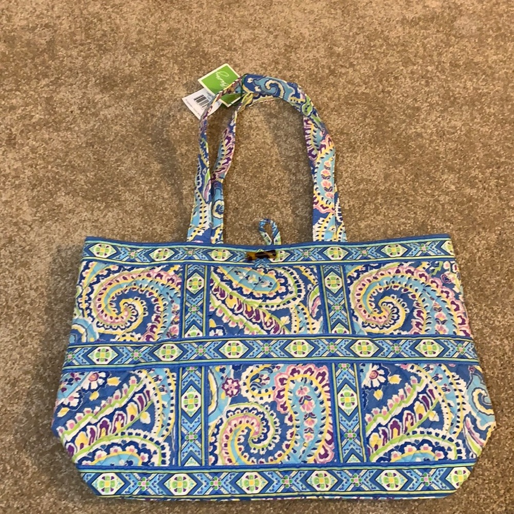 NWT - Vera Bradley Large Tic Tac Tote - retired
